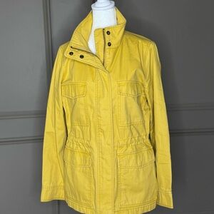 Madewell Yellow Utility Jacket Women’s Small